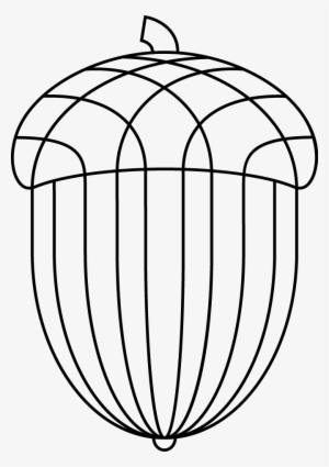 3 4 Oz Acorn Large Final - Stylized Acorn #3528764