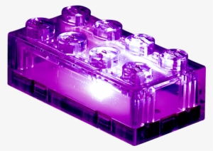 Transparent Purple Brick - Purple #3528786