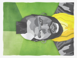 T Fleece Blanket - Throw Pillow #3529705