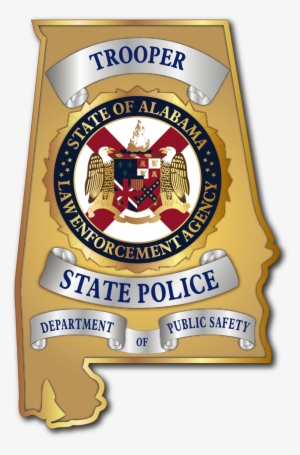 Aleabadge Trooper - Alabama Highway Patrol Badge - Free Transparent PNG ...