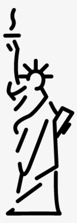 Statue Of Liberty Vector - Statue Of Liberty Vector Icon #3530686