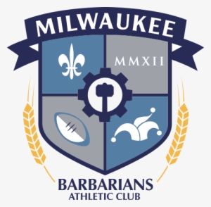 Milwaukee Rugby Official Crest - Milwaukee Barbarians Rugby #3530772
