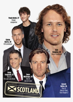 People Magazine Sexiest Man - Sam Heughan Luke Neal Dating #3531105