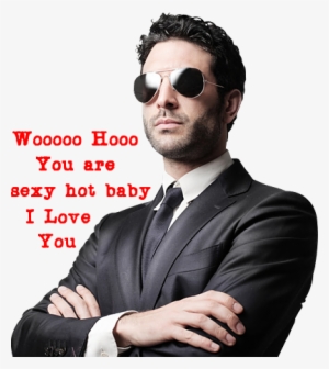 Man With Sunglasses Png #3531331