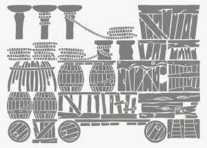 Ship Containers - Monochrome #3532278