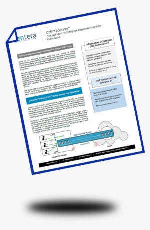 Overlay Fabric For Enterprise Datacenter Migration - Document #3532304