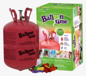 Balloon Time Standard Helium Balloon Kit - Balloon Time Helium Tank #3532525