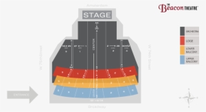 Beacon Theatre Seating Chart And Map - Chicago Theater Seat Jj #3532769