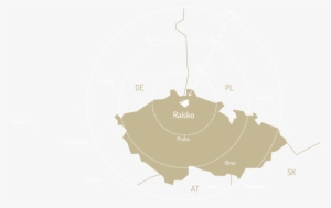 Hp Big Mapa - Map Of Czech Republic #3532795
