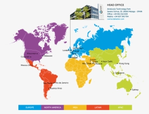 Global Scope - Free World Map Silhouette #3533073