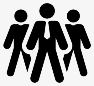 Group Of Workers Vector - Transparent Background Leader Clipart #3535354