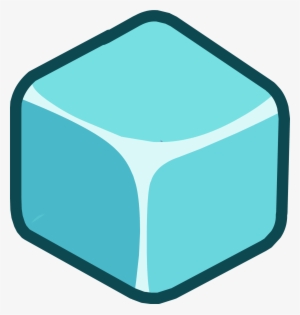 Ice Block Icon - Ice Cube Clipart Png #3535975