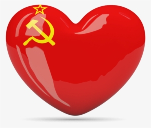 Illustration Of Flag Of Soviet Union - Turks And Caicos Heart #3536032