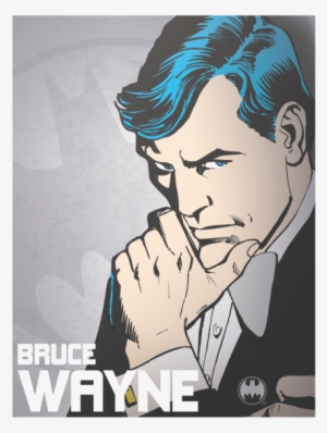 Dc Comics Bruce Wayne Youth T Shirt - Batman & Robin - Bruce Wayne T-shirt Size M #3536690