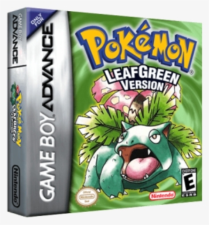 Leafgreen Version - Pokemon Leafgreen Version Gameboy Advanced Gba #3536762