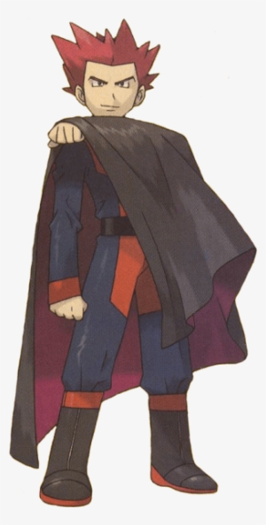 #firered Leafgreen Lance From The Official Artwork - Pokemon Lance #3537181