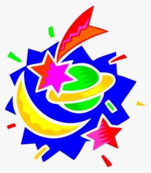 Vector Illustration Of Celestial Planet With Moon And - Patient #3537369