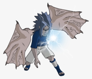 Sasuke, Naruto - Sasuke Drawing Chidori #3538216