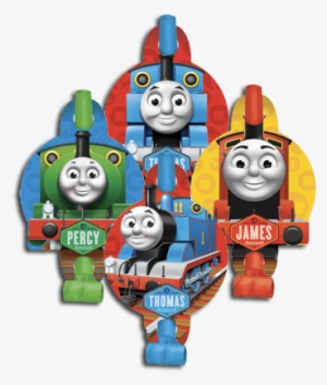 Thomas & Friends Party Blowers - Thomas The Tank Party Blowouts (pack Of 8) #3538285