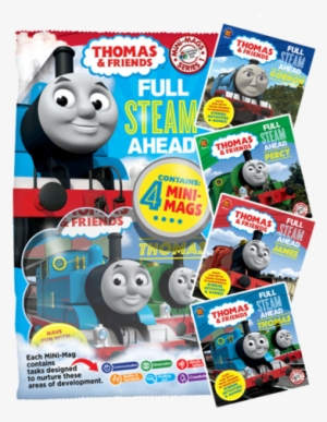 Thomas And Friends Mini-mags Series - Thomas And Friends - Busy Engines By Rev W.v. Awdry #3538399