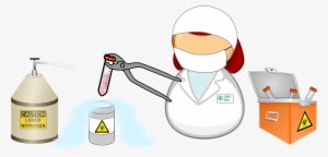 This Free Icons Png Design Of Cryogenic Facility Worker #3538651