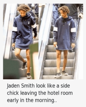 Clothes, Haircut, And Jaden Smith - Jaden Smith Gay Meme #3538744