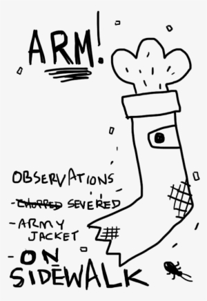Doodle Arm - Cartoon #3539962