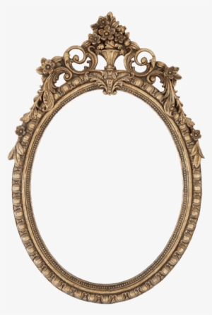 Molduras Redonda Png - Round Gilded Mirror #3540812