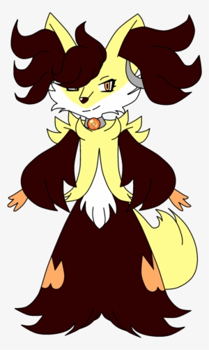 Lucy The Delphox - Cartoon #3541089