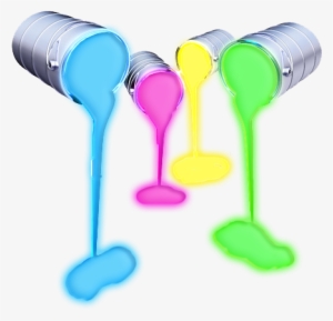 Balde De Tinta Derramando Png #3541142