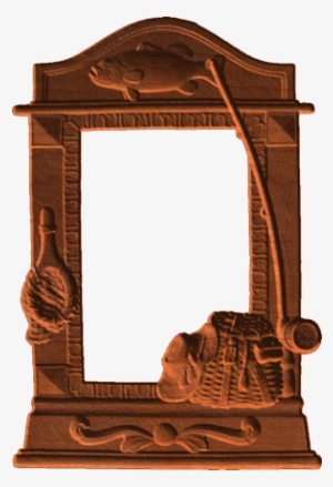 Fishing Photo Frame Transparent #3541430
