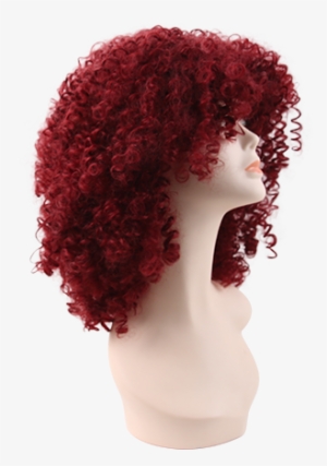 Al Por Mayor Natural Sintético Rojo Corto Cuerpo Onda - Lace Wig #3541482