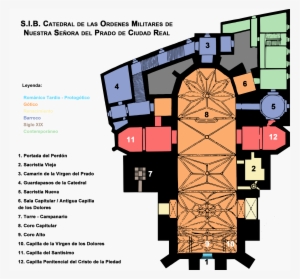 Planta Catedral Ciudad Real - Plano Catedral De Ciudad Real #3541773