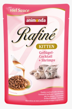 Animonda Rafiné Con Salsa Kitten Aves De Corral-cóctel #3541870