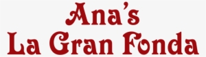 Ana's La Gran Fonda Logo #3541916