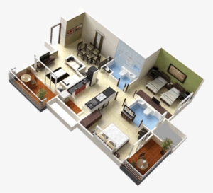 Planta Baixa Moderna 4 300x273@2x - Floor Plan #3541959