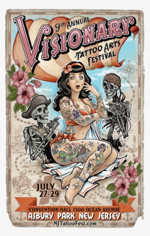 Web Flyer - Asbury Park Tattoo Convention 2018 #3542118
