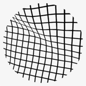 Overlays Circulo Overlay Negro Rallas - Wavy Grid Overlay #3543344
