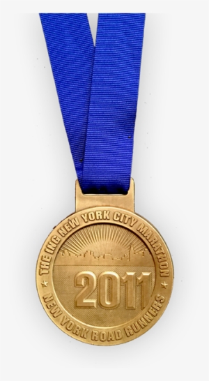 2011 New York City Marathon Finisher Medal - Gold Medal #3543556