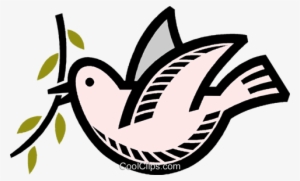 Paloma De La Paz Libres De Derechos Ilustraciones De - Doves Of Peace #3543698