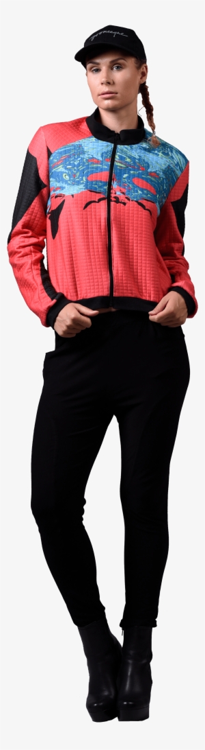 College Jacke Crazy Red - Jacket #3544357