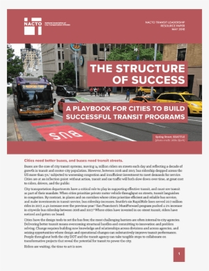 City Transportation Departments Have A Critical Role - National Association Of City Transportation Officials #3545146