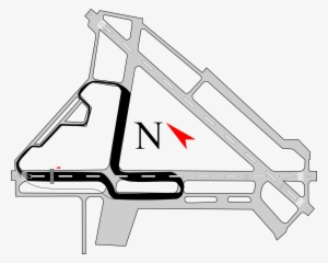 Edmonton City Airport Map With The Racing Road Course - Airport Racing #3545461