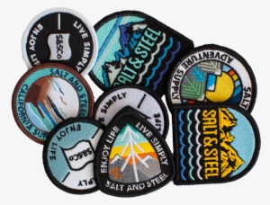 Badge Patch // Iron On - Woven Fabric #3545969