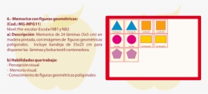 Memorice Con Figuras Geométricas - Figuras Geometricas Para Niños #3546190