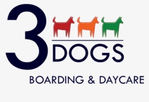 3 Dogs Boarding And Day Care Logo - Child Care #3546233