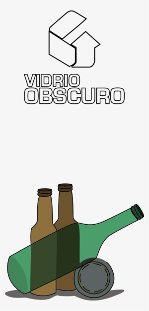 Botellas Vacías Obscuras De Vinos Y Licores, Cervezas - Glass Bottle #3546346