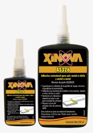 Adhesivo As326 - Pegar Vidrio Con Metal #3546539