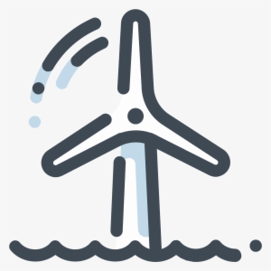 Water Wind Turbine Icon - Turbine Png #3546627