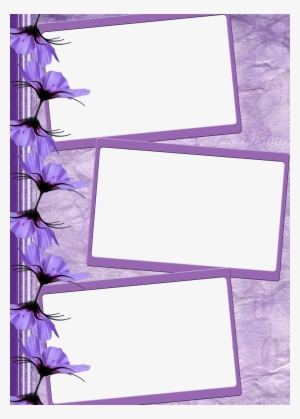 Image - Moldura Para Fotos Lilas Png #3547071
